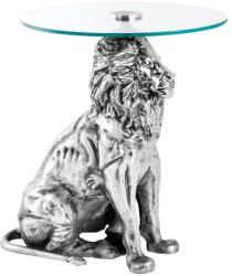 IV Interior Concept Masuta laterala design unic WILDLIFE LION 60cm (A-44826 VC) Masa de cafea