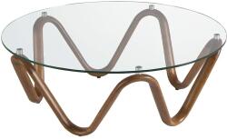 AC Atelier Masuta de cafea design modern Walnut Round (AC 2124-CT20048) Masa de cafea