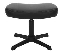 IV Interior Concept Taburetele/ Suport pentru picioare VOGUE piele sintetica neagra (A-47719 VC)
