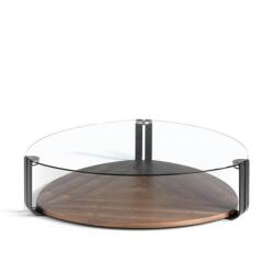 AC Atelier Masuta de cafea eleganta design LUX Walnut AC 2055-MH1904A-NOGAL (AC 2055-MH1904A-NOGAL) Masa de cafea