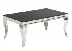 IV Interior Concept Masuta living eleganta Modern Barock negru 100cm (A-37352 VC) Masa de cafea