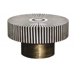 IV Interior Concept Masuta auxiliara design unicat Bone Inlay 60cm (A-42800 VC) Masa de cafea