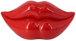 IV Interior Concept Vaza flori, Vas decorativ Vase LIP 55cm buze rosii (A-48058 VC)