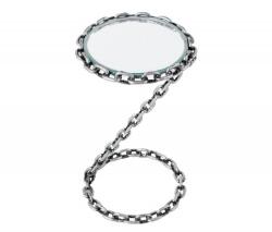 IV Interior Concept Masuta auxiliara design unicat Chain 55cm (A-42234 VC) Masa de cafea