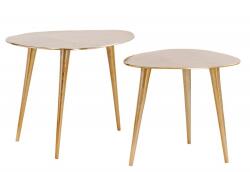IV Interior Concept Set de 2 masute design industrial Elements (A-42719 VC) Masa de cafea