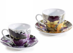 Decorer Set 2 cesti portelan 8.5x7 cm, 200 ml (A72.09.86A)