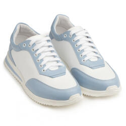 Mark Konfort Pantofi piele naturala 647 albastru