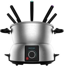 cecotec Fondue electric Cecotec FunGourmee, 8 persoane, 1000W, otel inoxidabil, temperatura reglabila (08018)