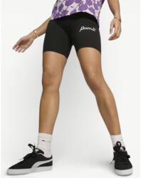 PUMA Essentials Script Biker Shorts Black - magazinko