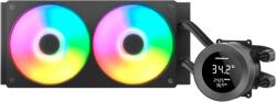 Cougar gaming COUGAR Poseidon Vistek ARGB 240 AiO Liquid Watercooling - Black (CGR-PSDVARGB-B-240)
