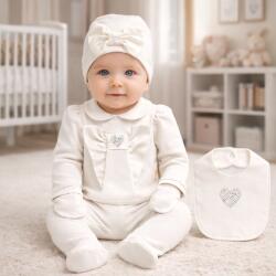 Mini Cayzen 5 részes elegáns babaruha - Keresztelő, Mini Méret: 56-62