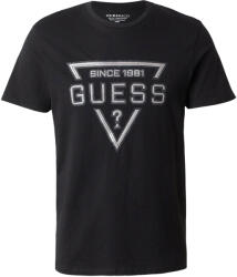 GUESS T-Shirt Ss Bsc Painted Triangle M6RI09I3Z14 jblk jet black a996 (M6RI09I3Z14 jblk jet black a996)