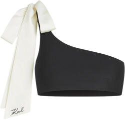 KARL LAGERFELD Bikini Top Karl Bow Bikini B2W46027 999 black (B2W46027 999 black) Costum de baie dama