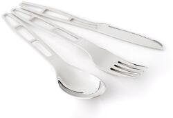 GSI Outdoors Tacâmuri GSI Outdoors Glacier Stainless 3 Pc. Cutlery
