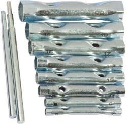 SPARTA 6-22mm 10db-os csőkulcs szett cink borítás (1375257) - gardenhome