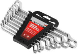 MTX 6-22mm 8db csillagkulcs készlet, elliptikus, tükör krómozott, CrV (153389)