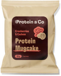 Protein a Co ProteinaCo Protein MugCake 70 g Aromă: Cranberries & Cashew