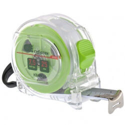 MTX 5mx25mm QUARTZ mérőszalag autostop átlátszó test (325227) - gardenhome