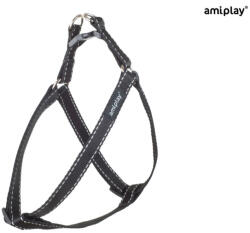 amiplay AP Reflective Y hám L 40-75*2cm fekete