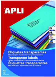 Етикети Apli матово-прозр. 210х297 mm A4 20 л (A4 20)