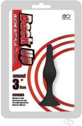  Back Up 3" Silicone Butt Plug w/Suction Cup I (NMC0002491)
