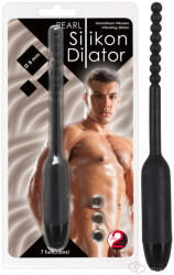  Pearl Dilator - fekete, gömbös, szilikon húgycsővibrátor (5847460000)