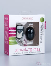 Vibrating Egg Small Size Black (SHOTS00022)