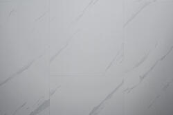  SPC padló integrált alátéttel White Marble