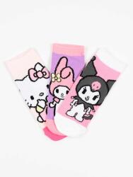 Kids movie heroes Чорапи - Комплект 3 Чифта Hello Kitty Kuromi - sportdepot - 6,24 лв