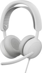 Logitech Zone Wired 2 Offwhite (981-001621) Casti