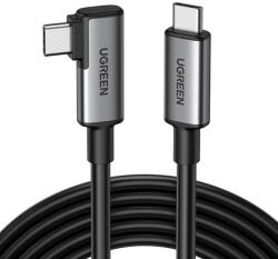 UGREEN US551 USB-C - USB-C kábel, VR, 5 Gbps, 5 m (fekete) (90629)