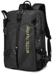 Artic Hunter fekete, bővíthető előrészes( labdatartós) laptoptartós hátizsák 15, 6" AH-B00391