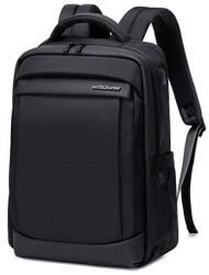 Artic Hunter műbőr betétes fekete laptoptartós üzleti hátizsák 15, 6"AH-B00478