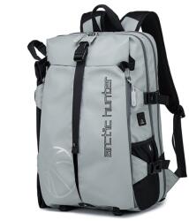 Artic Hunter szürke, bővíthető előrészes( labdatartós) laptoptartós hátizsák 15, 6" AH-B00391