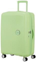 Samsonite SOUNDBOX bővíthető négykerekű kiwizöld közepes bőrönd 88473-A938