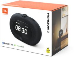 JBL Horizon 3 DAB bluetooth speaker, hangszóró digitális ébresztőórával, fekete (JBLHORIZON3BLK)