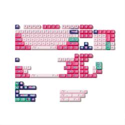 Nuphy Kit taste gaming Nuphy Y2K KDA Keycaps, set complet 171 taste Dye-sub PBT, US elrendezés, kompatibilis Nuphy, Wave mechanikus billentyűzetekkel (Y2KKDAWAVE)