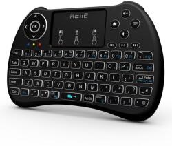Rii tek Mini tastatura iluminata, wireless cu touchpad, Reiie H9+ (RTMWKH9P) - cartuseria