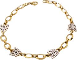 VipGold Златна дамска синджирна гривнa 5.19 гр (GRS018)