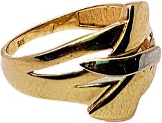 VipGold Златен дамски пръстен 2.86 гр (pr042)