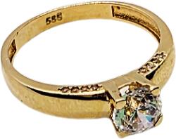 VipGold Златен годежен пръстен 2.39 гр (pr056)