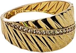 VipGold Златен дамски пръстен 1.70 гр (pr046)