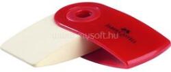 Faber-Castell SLEEVE mini radír piros vagy kék műanyag tartóban (FABER-CASTELL_FC182411) (FABER-CASTELL_FC182411)
