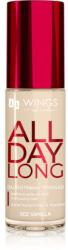 AA Wings of Color All Day Long Long Lasting Foundation tartós alapozó árnyalat 502 Vanilla 30 ml