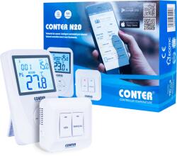  Cronotermostat de ambient fara fir CONTER N20 WiFi controlabil prin internet (N20WIFI)