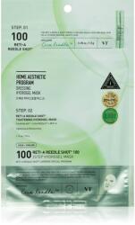 VT Cosmetics Cica Reti-A Reedle Shot 100 2Step Hydrogel Mask intenzív hidrogélmaszk a bőr kisimításáért és a pórusok minimalizásáért 34.5 g