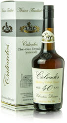  Christian Drouin calvados 40 éves (0, 7L / 40%)