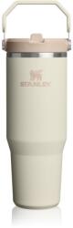 Stanley IceFlow Flip Straw 2.0 Tumbler sticlă termos din oțel inoxidabil Cream 890 ml