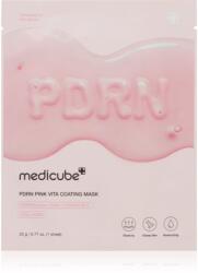 Medicube PDRN Pink Vita Coating Mask szövet arcmaszk a ráncok ellen élénkítő hatással 22 g