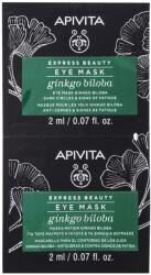 APIVITA Express Beauty Маска за околоочен контур, гинко билоба, 2 x 2 ml - ozone